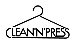 CLEAN 'N' PRESS logo