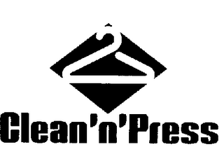 CLEAN 'N' PRESS logo