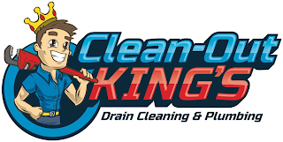 CLEAN-OUT KINGS DRAIN CLEANING & PLUMBING logo