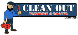 CLEAN OUT PLUMBING & ROOTER LIC#1017551 logo