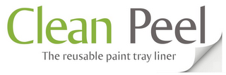 CLEAN PEEL THE REUSABLE PAINT TRAY LINER logo