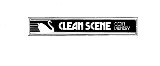 CLEAN SCENE COIN LAUNDRY logo