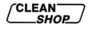 CLEAN SHOP logo