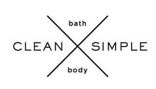 CLEAN SIMPLE BATH BODY logo