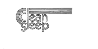 CLEAN SLEEP logo