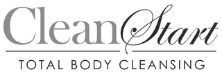 CLEAN START TOTAL BODY CLEANSING logo