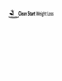 CLEAN START WEIGHT LOSS logo