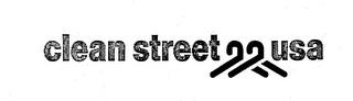 CLEAN STREET USA logo