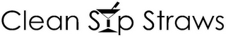 CLEAN SYP STRAWS logo