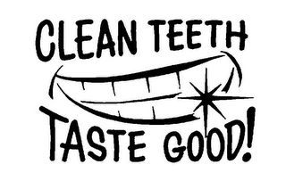 CLEAN TEETH TASTE GOOD! logo