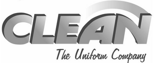CLEAN THE UNIFORM COMPANY logo
