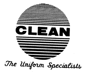 CLEAN THE UNIFORM SPECIALISTS logo
