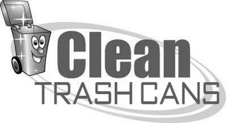 CLEAN TRASH CANS logo