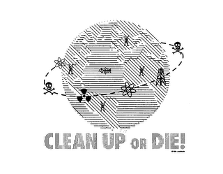 CLEAN UP OR DIE! logo