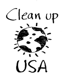 CLEAN UP USA logo