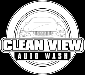 CLEAN VIEW AUTO WASH logo