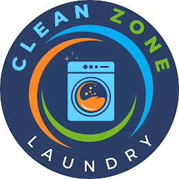 CLEAN ZONE LAUNDRY logo