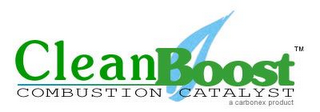CLEANBOOST COMBUSTION CATALYST A CARBONEX PRODUCT logo