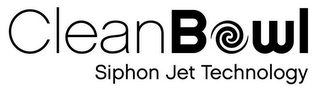 CLEANBOWL SIPHON JET TECHNOLOGY logo