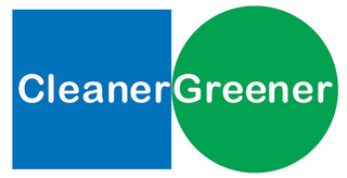 CLEANER GREENER logo