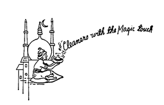 CLEANERS WITH THE MAGIC TOUCH logo
