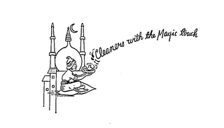 CLEANERS WITH THE MAGIC TOUCH logo