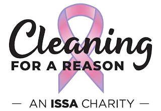 CLEANING FOR A REASON AN  ISSA CHARITY  logo
