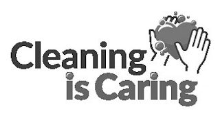 CLEANING IS CARING logo