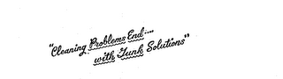 "CLEANING PROBLEMS END....  WITH GUNK SOLUTIONS" logo