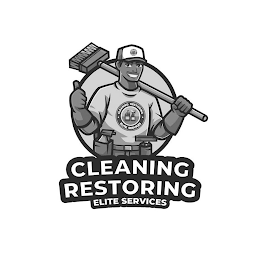 CLEANING RESTORING ELITE SERVICES CLEANING RESTORING ELITE SERVICES logo