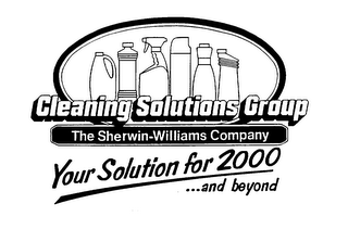 CLEANING SOLUTIONS GROUP THE SHERWIN-WILLIAMS COMPANY YOUR SOLUTION FOR 2000 ...AND BEYOND logo