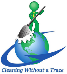 CLEANING WITHOUT A TRACE logo