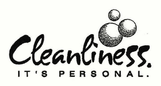 CLEANLINESS IT'S PERSONAL logo