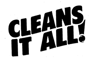 CLEANS IT ALL! logo