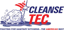 CLEANSE TEC FIGHTING FOR SANITARY KITCHENS...THE AMERICAN WAY! logo