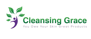 CLEANSING GRACE YOU OWE YOUR SKIN GREAT PRODUCTS logo