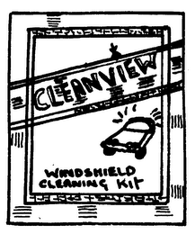 CLEANVIEW WINDSHIELD CLEANING KIT logo