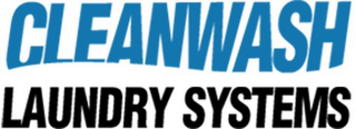CLEANWASH LAUNDRY SYSTEMS logo