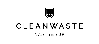 CLEANWASTE MADE IN USA logo