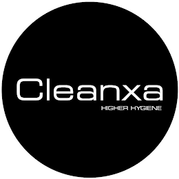 CLEANXA HIGHER HYGIENE logo