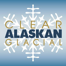 CLEAR ALASKAN GLACIAL logo