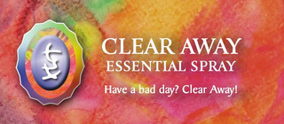 CLEAR AWAY ESSENTIAL SPRAY HAVE A BAD DAY? CLEAR AWAY logo