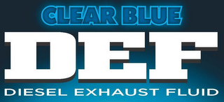 CLEAR BLUE DEF DIESEL EXHAUST FLUID logo