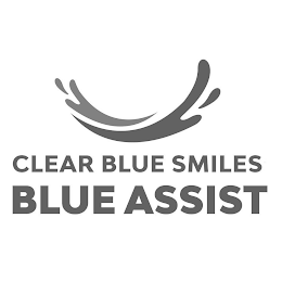 CLEAR BLUE SMILES BLUE ASSIST logo