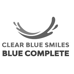 CLEAR BLUE SMILES BLUE COMPLETE logo