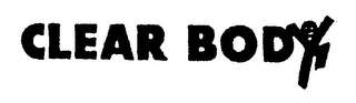 CLEAR BODY logo