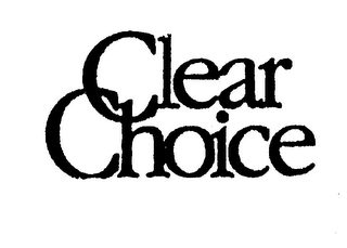 CLEAR CHOICE logo