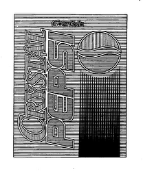 CLEAR COLA CRYSTAL PEPSI logo