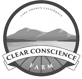 CLEAR CONSCIENCE FARM LAKE COUNTY CALIFORNIA logo