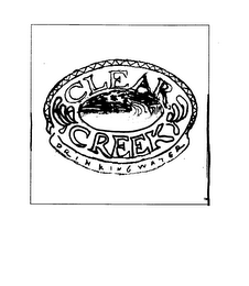 CLEAR CREEK DRINKING WATER logo